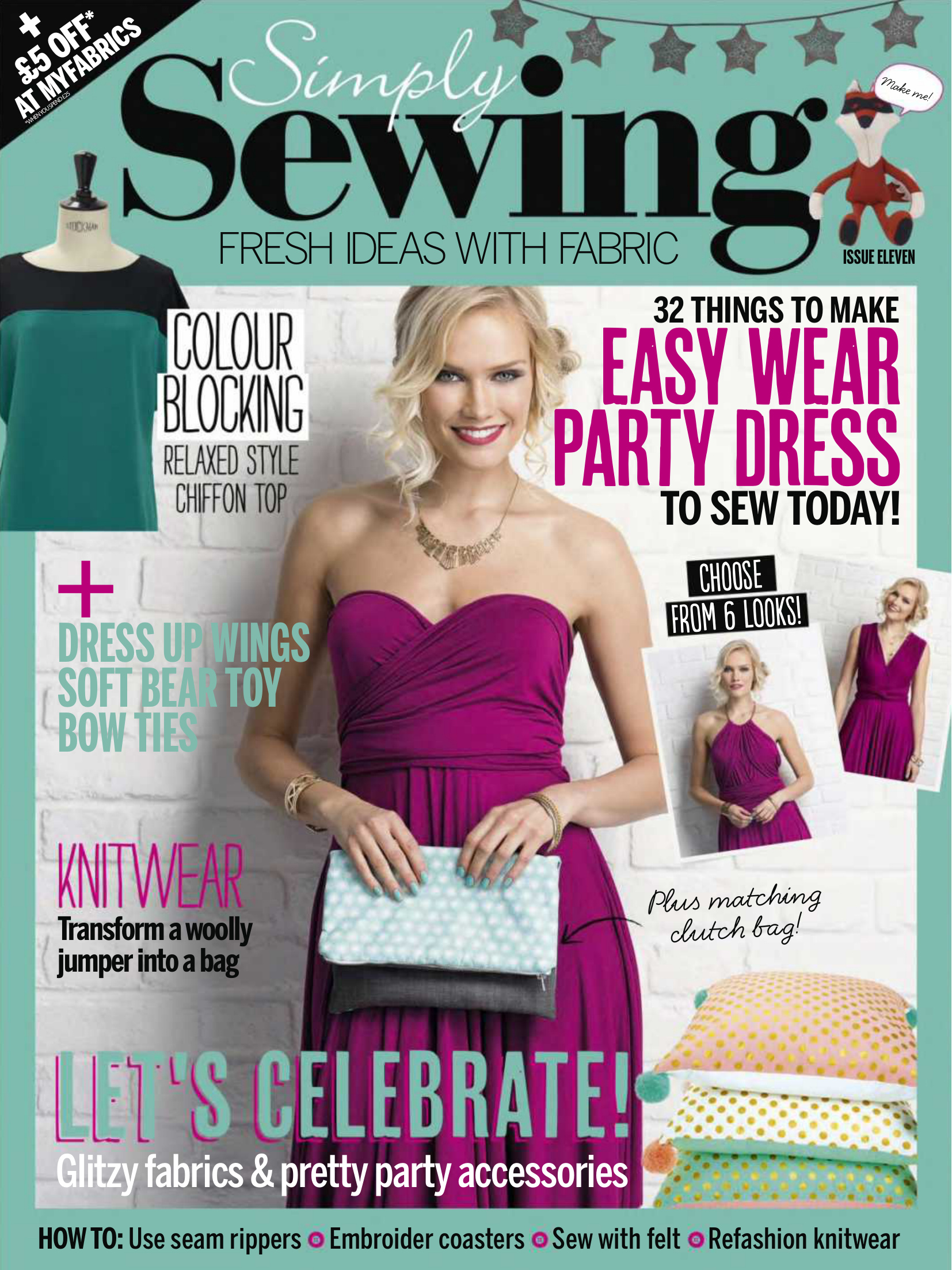 Simply Sewing Issue Eleven - 2015 UK